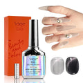 Cat Eye Gel Nail Polish with Magnet Stick, 15ml Magnetic Gel, Create Stunning Cat Eye Effects for DIY Manicures, Long-Lasting, Salon-Quality Finish, Moonlit Hold
