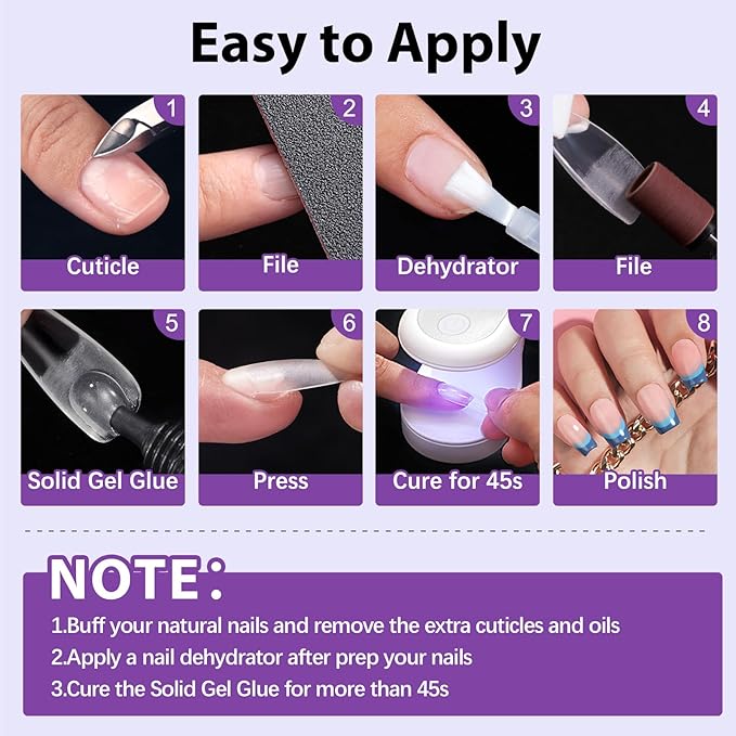 BTArtbox Solid Nail Gel - 15g Gel Nail for Acrylic Nails, Upgrade 3 in 1 Nail Gel for Fake Nails, Super Strong Gel Cured Needed, Easy to Use and 28 Days+ Long Last