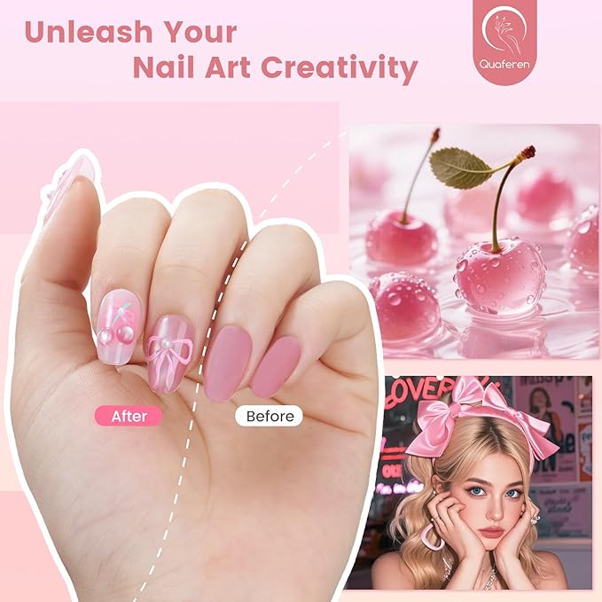 Quaferen 23PCS Acrylic Nail Art Brushes Set Size 6/8/10/12/14/16 Kolinsky Brushes for Acrylic Application Professional for Powder Nail Extension 3D Carving Builder Gel Brush for DIY Salon Home
