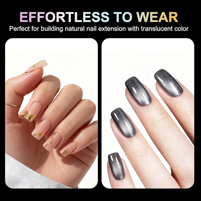 Medium Square Nail Tips - 12 Sizes 240 PCS Pre-Etched Half Matte Soft Acrylic False Nail Tips No C Curve for Full Cover Acrylic French False Nails For Nail Extension, Home DIY Nail Salon