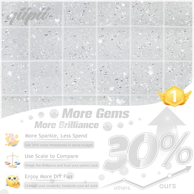 Transparent Resin Rhinestones w B7000 Jewelry Glue for Bedazzling Crafting 2-6mm Clear Flatback Jelly Stones Diamonds Gems Bedazzler Kit Charms for Nails Face Eyes Makeup Tumblers Crafts Shoes