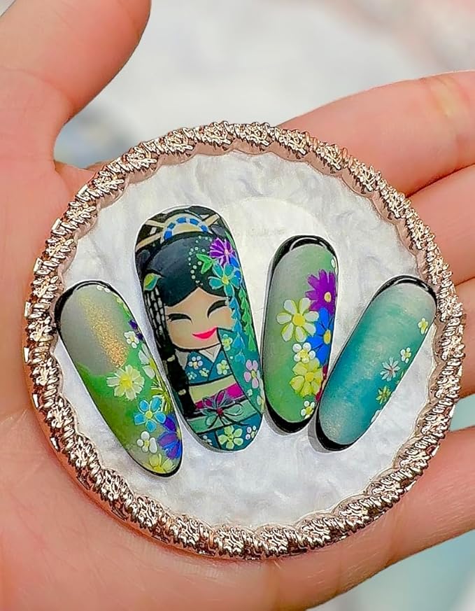 Sophie Arts Painting Gel Set (6 Pieces), 6 Count Nail Art Supplies - Glossy Finish, Ideal for Detailed Designs, Arts Nails