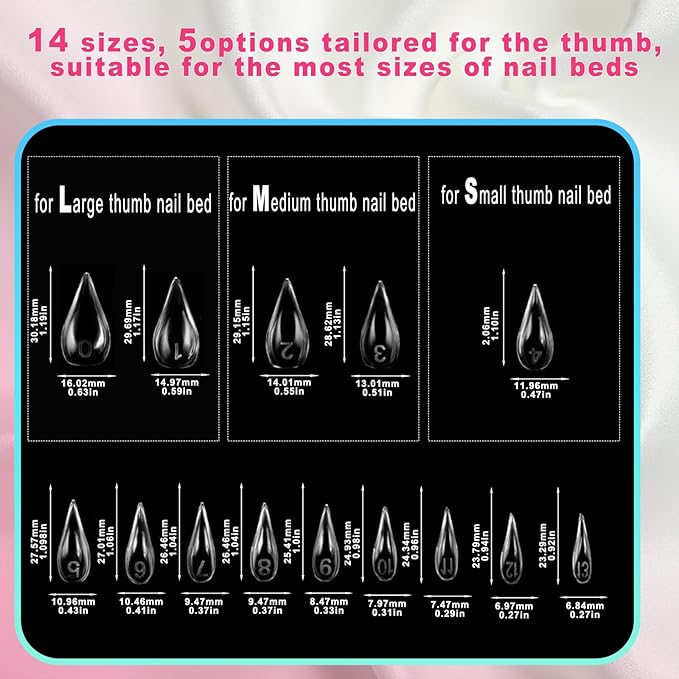 280 Pcs Cat Claw Short Curved Stiletto Nail Dual Forms for Poly Gel Extension of 14 sizes 3D Eagle Hawk Curve Sculptural Acrylic Nails, Reusable Full Cover Molds Nail Art Design