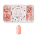 Apres Neutrals Gel-X Margot Box Of Press On Nails, 11 Sizes 00-9, Soft Gel Nail Tip Box (150pcs) (Natural Round Short, 150)