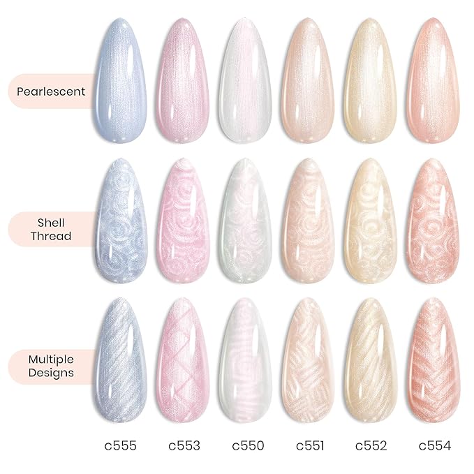 Beetles 3 Pcs 7.5ml Builder Nail Gel No Wipe Base Top Coat Set with Beetles 23Pcs Pastel Color Gel Nail Polish Kit