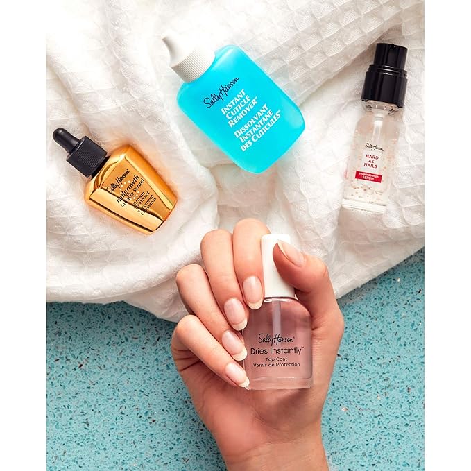 Sally Hansen Nail Treatment Nailgrowth Miracle® Nail Strengthener | Nail Serum with Biotin & Peptides | Strengthens, Protects & Promotes Growth | Clear Nail Polish