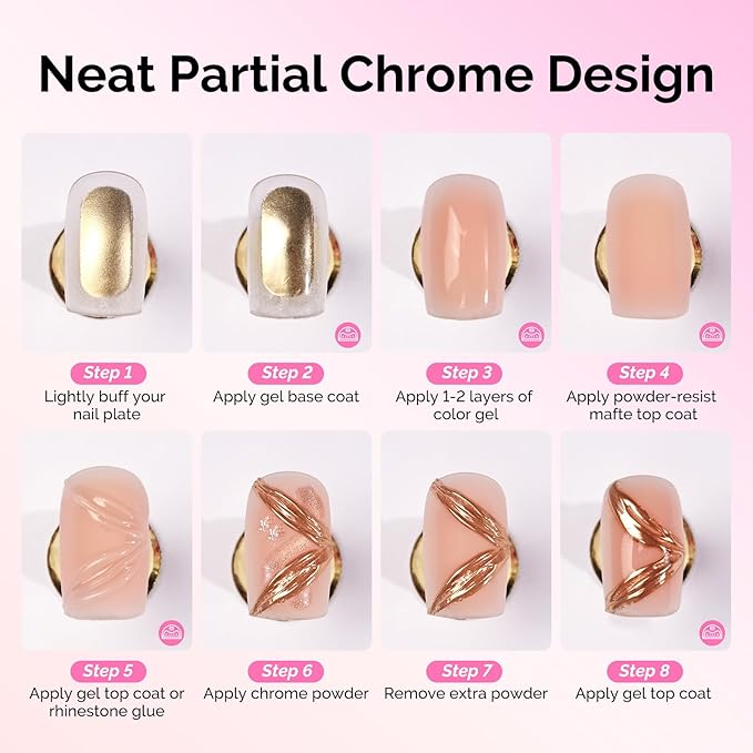 MelodySusie 2Pcs 15ml Matte Gel Top Coat - Powder-Resist Formula, Long-Lasting UV Curable for Detail Chrome Powder Painting, DIY Nail Art, Salon-Grade Matte Finish