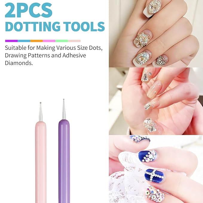 Nail Art Brush Set 6Pcs Nail Brush Kit For Nail Stippling,Tiny Details,Delicate Coloring,Fine Line Painting,Suitable For Salon And DIY.Nail Design Brushes Are Suitable For Salon Gifts For Mom