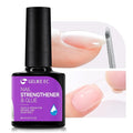 Gelike EC Pro Nail Glue & Strengthener: Clear 6-in-1 Nail Adhesive for Repair - Strengthening & Protein Repair - Perfect for Home & Salon Use - UV Needed
