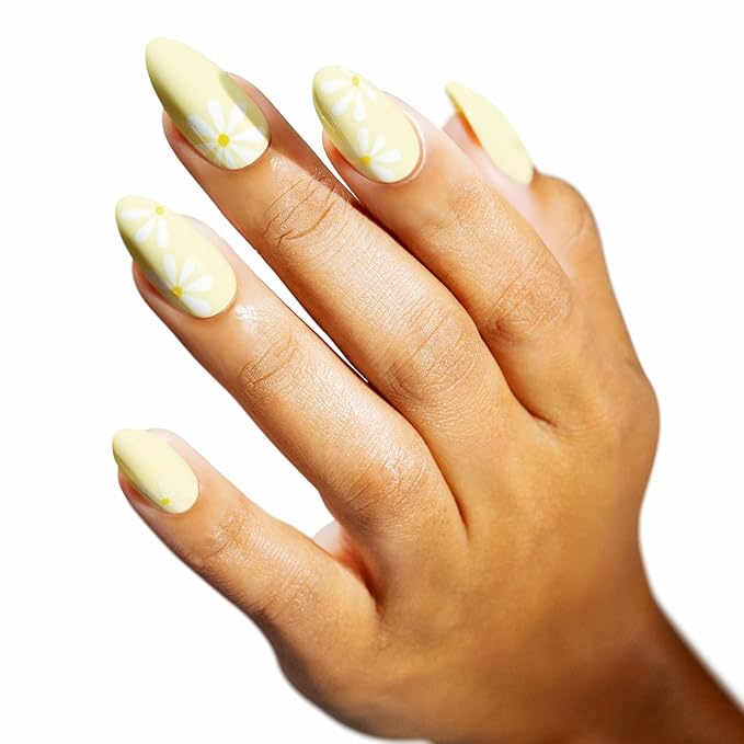 Artistic Colourluxe Press-On Tips - Kit Colourluxe Press-On Tips - Kits Nails - 30 Nails (Mellow Yellow, Kit)
