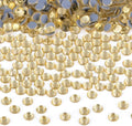 Bymitel Hotfix Crystal Rhinestones Round Gems Iron on DIY Jewelry Making Flat Back for Crafts,Jonquil, 1.6mm(SS4/2880pcs)