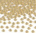 2880 pcs SS3 Jonquil Hotfix Rhinestones Flatback Round Crystal Glass Rhinestones Gems for Crafts Nail Face Art Clothes Shoes Bags DIY