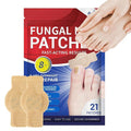 Toenail Fungus Treatment Patches - 21 Pcs Fungal Nail Patches, Extra Strength 8-Hour Formula, for Discolored & Damaged Toenail Care, Overnight Renewal for Men & Women (1 Pack)