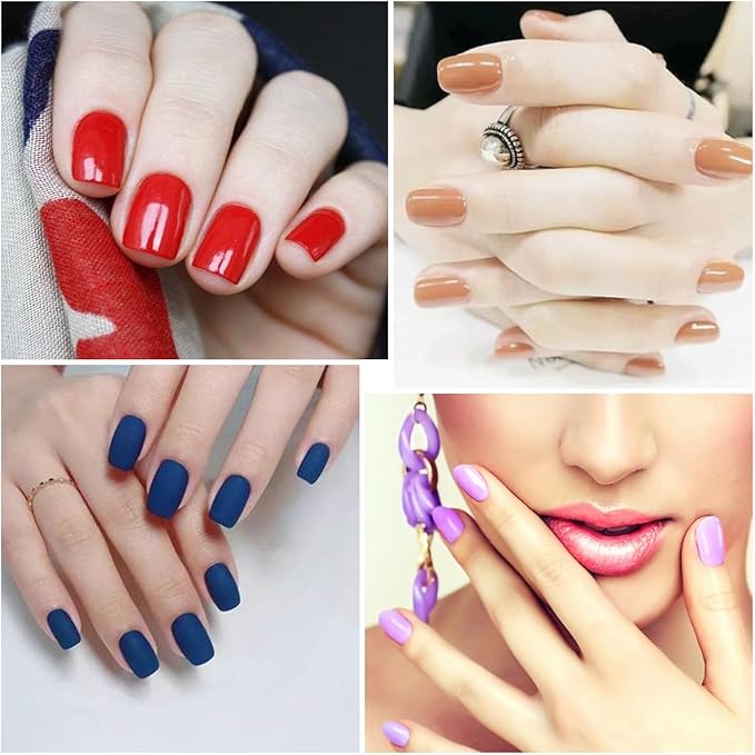 24 Sheets 336 Pieces Nail Polish Strips For Women Girls Nail Polish Stickers Full Nail Wraps Stick On Nails With Nail File Gel Nail Strips Solid Nail Stickers Self Adhesive Nail Decals