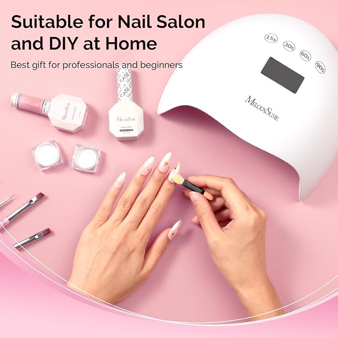 MelodySusie 4Pcs Chrome Nail Powder for Gel Nails, Aurora Fine Glitter Powder Mirror Effect Pigment Pearlescent Mermaid Pigment Pearl Glitter for Home DIY Salon Use