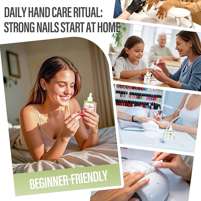 CHUCHU Nail Cuticle Oil Strengthener - Aloe Vera Scent Repair Growth Moisturizing Treatment - Natural Jojoba Vitamin B & E for Dry Cracked Nails