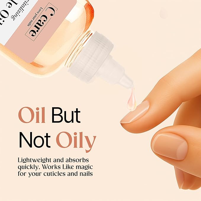 C CARE Vanilla & Sugar cuticle oil For Nails - Repairs Cuticles Overnight - Moisturizes and Strengthens Nails and Cuticles - 8 oz