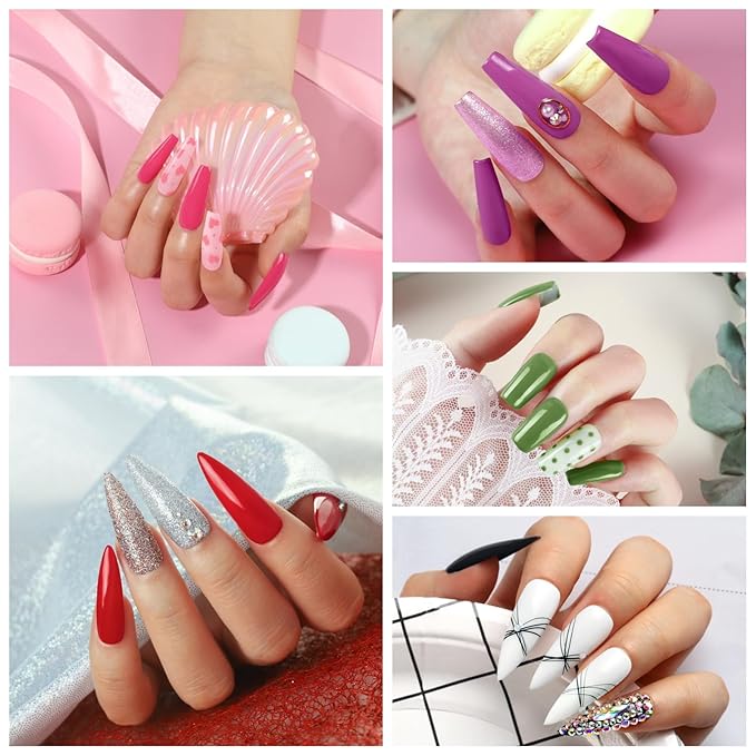 53PCS Gel Nail Polish Kit with U V light and Drill Starter Kit, 35 Colors Gel Polish Set 5pcs Top Base Coat All season Fashion Popular Colors Gel Manicure Kit Valentines Day Gifts for Women