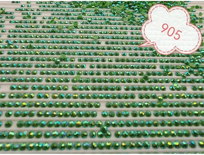 40000PCS AB Beads for Diamond Painting, Diamond Painting Accessories, 20 Colors Round Drills Rhinestones for Crafts, Bead Art or Nails Art, 2.8MM