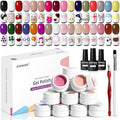 JODSONE 32 Colors Solid Paint Nail Art Gel Polish Set painting Drawing Gel Nail Polish for DIY Nails Art Design