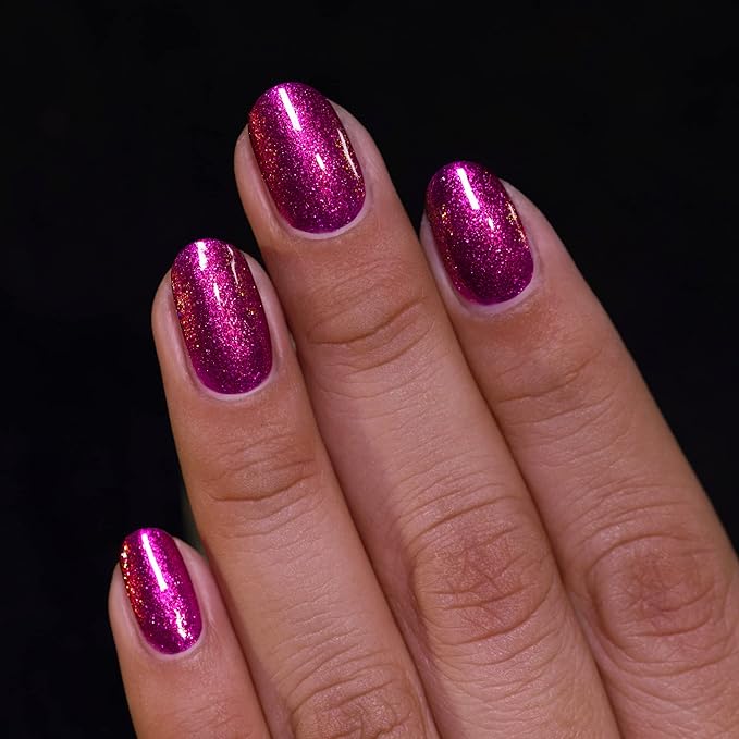 ILNP Showstopper - Vivid Magenta Shimmer Nail Polish