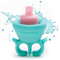 Tweexy Wearable Nail Polish Holder Ring - Ideal Gift for Teenage Girls - Nail Polish Holder Stand for Manicure & Pedicure, Fingernail Painting - Nail Polish Accessories (Spa Green)
