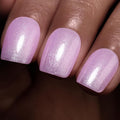 Pearl Gel Nail Polish, Light Pink Shimmer Shell Nail Gel Polish Sparkle Glitter Spring Summer Nail Polish Mermaid Pearlescent Gel Polish Soak Off Led UV Manicure 15ML