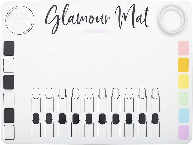 Twinkled T Nail Art Glamour Mat