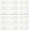 462PCS Pearl Stickers Pearls for Crafting - Self Adhesive Pearls for Hair Face Makeup Eye Nail Crafts, Stick On Gems (6 Sheets, 10mm Heart-Shaped)
