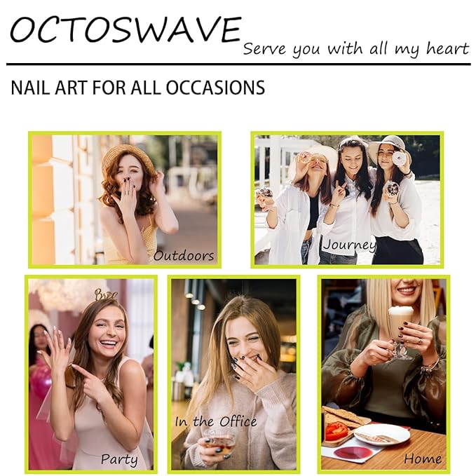 Press on Nails Medium Almond Fake Nails Nude French Artificial Nail 3D Flowers Stick on Nail for Women 30pcs
