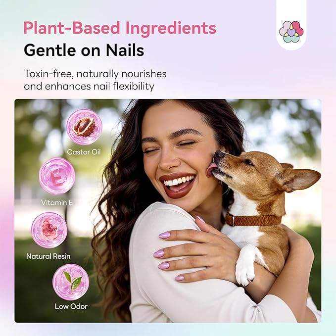 SAVILAND Hema-Free Poly Gel Nail Kit for Beginner :15 Poly Gel Colors Kit for 4 Weeks Lasting, Clear White Pink Sheer Cat Eye with U V Lamp Slip Solution for Quick Nail Extensions Travel Party Art DIY