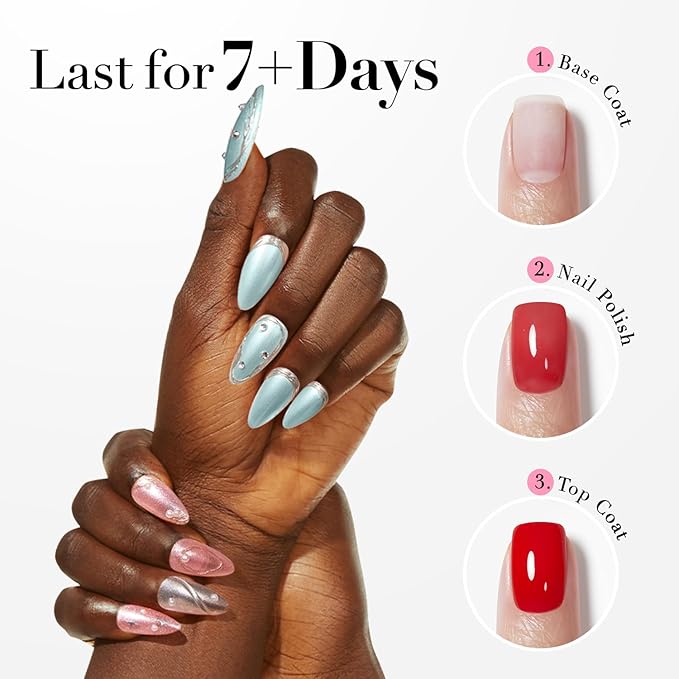 AZUREBEAUTY Shimmery Rose Pink Nail Polish – Quick Dry, Long-Lasting, Natural Shine Glossy Finish for DIY Manicure & Nail Art, Salon Quality, 10ml for Women