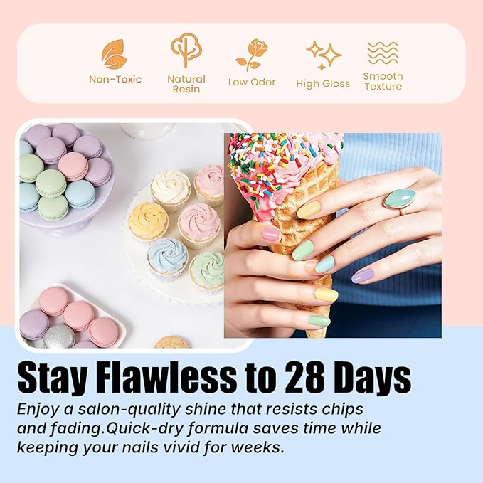 JR Gel Nail Polish Set, 16ml Full Size Bottle 6 Colors Macaron Silver 9D Cateye Nail Gel Polish Gift Soak Off Led Nail Art Kit Salon DIY Colorful Bottle C