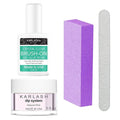Karlash Nail Repair Kit for Broken Cracked Split Nails. Emergency Easy Quick Fix (Natural Pink)