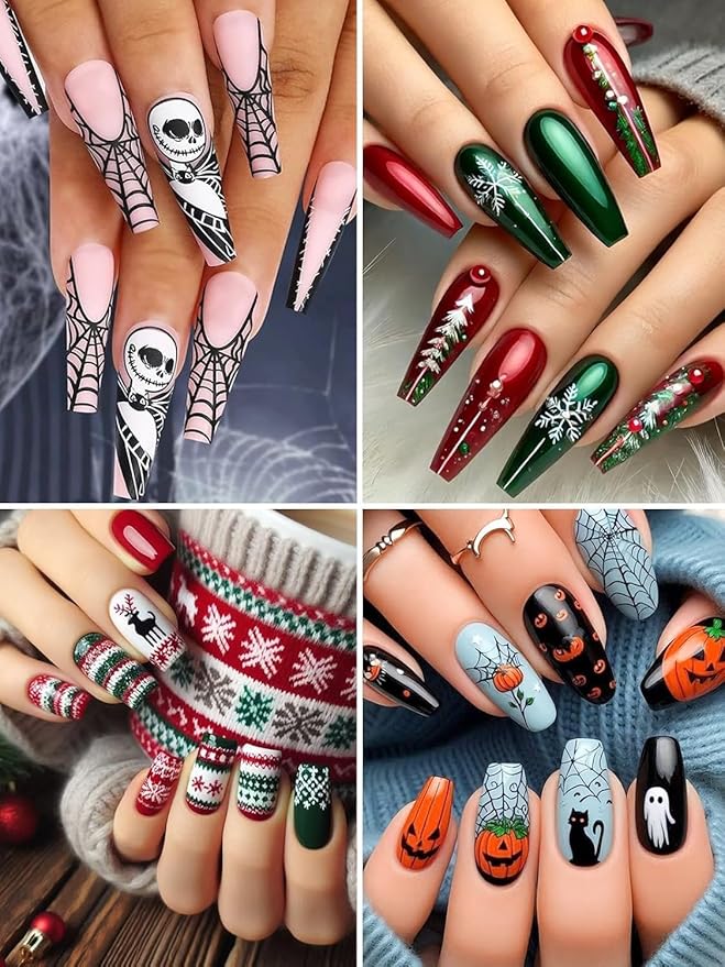 EBANKU 12 Colors Nail Art Pens Set, 3D 0.5MM Nail Polish Pens Graffiti Dotting Pen Quick-Drying Acrylic Nail Paint Liner Pen Tools for DIY Nail Art Manicure Tools
