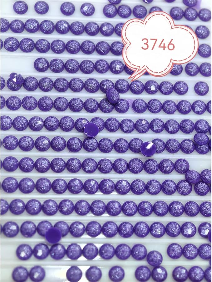 156000PCS Fairy Beads for Diamond Painting, Diamond Painting Accessories, 78 Colors Round Drills for Crafts, Bead Art or Nails Art, 2.8MM