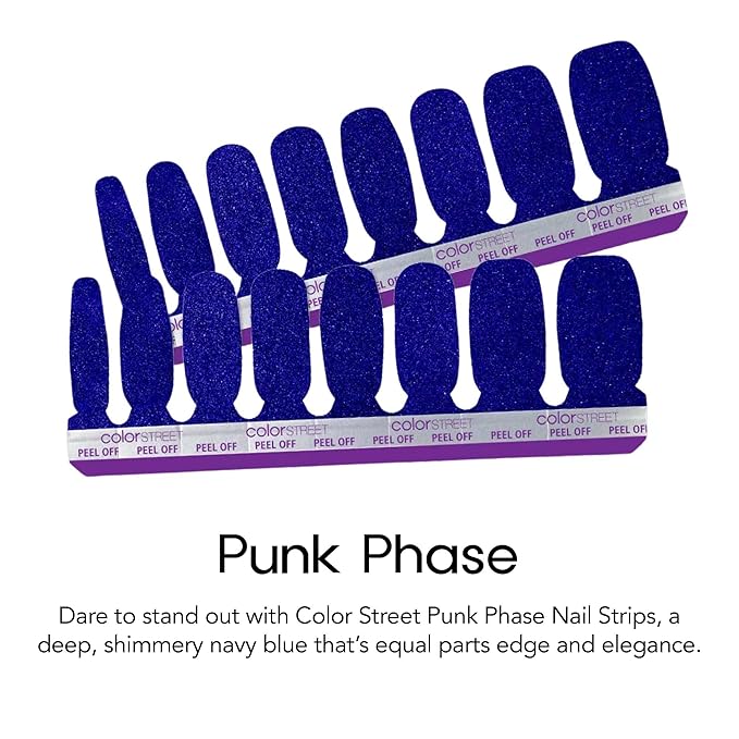 Color Street Punk Phase Shimmer Nail Strips
