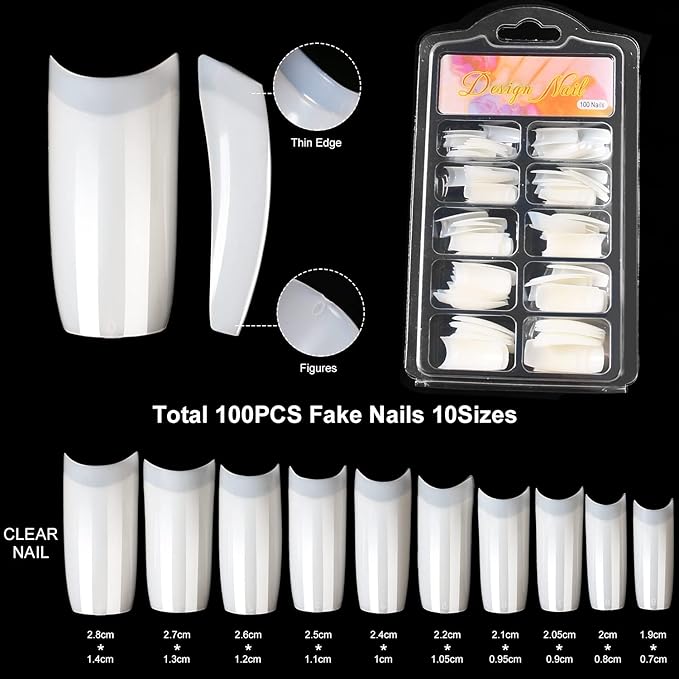 Acrylic Nail Kit Starter Set Acrylic Powder Nail Drill U V Light with Tools Decoration Everything for Beginners Home Salon Gift Set