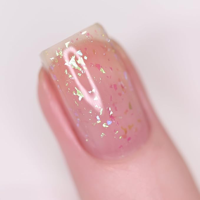 ILNP Imagine That - Green, Blue, Violet Color Shifting Iridescent Flakie Topper Nail Polish