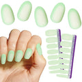 Color Street Glow Getter Glow-in-The-Dark Creme Nail Strips