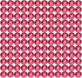 Onwon 1440 Pcs Crystal Flat Back Brilliant Round Rhinestones Glass Stones Glitter Gems Faux Diamond for Craft,Nail Art,Shoes,DIY Decorations (SS12 / 3.1mm, Rose)