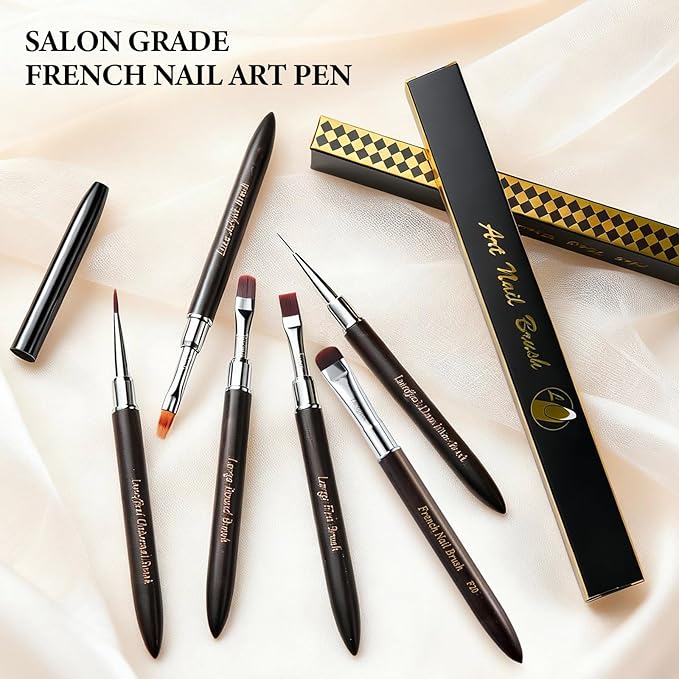Lace Acrylic Nail Brush-Ultra Fine Detail Tool for Professional Lace & Net Designs