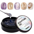 3D Nail Sculpting Gel 20g– Professional Carving & Shaping Gel for Nail Art, Rhinestones & Charms, Compatible with Chrome Powder Effects, Long-Lasting UV/LED Cure Formula