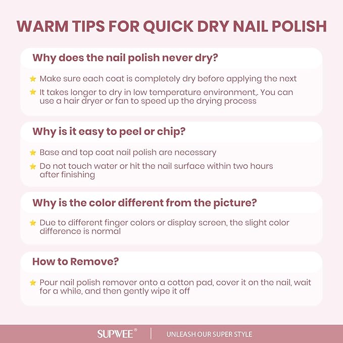 Pink Pearl Nail Polish, Quick Dry Fast Shimmer Mermaid Air Dry Fast Nail Lacquer DIY Manicure for Women Girls
