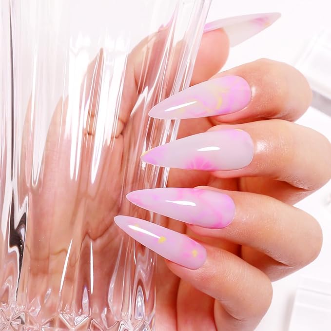 Blooming Gel, 15ML Clear Blooming Gel Nail Polish For Spreading Effect Marble Natural Stone Print Soak Off UV Led Blooming Nail Gel For DIY Color Flower Watercolor Magic Beauty