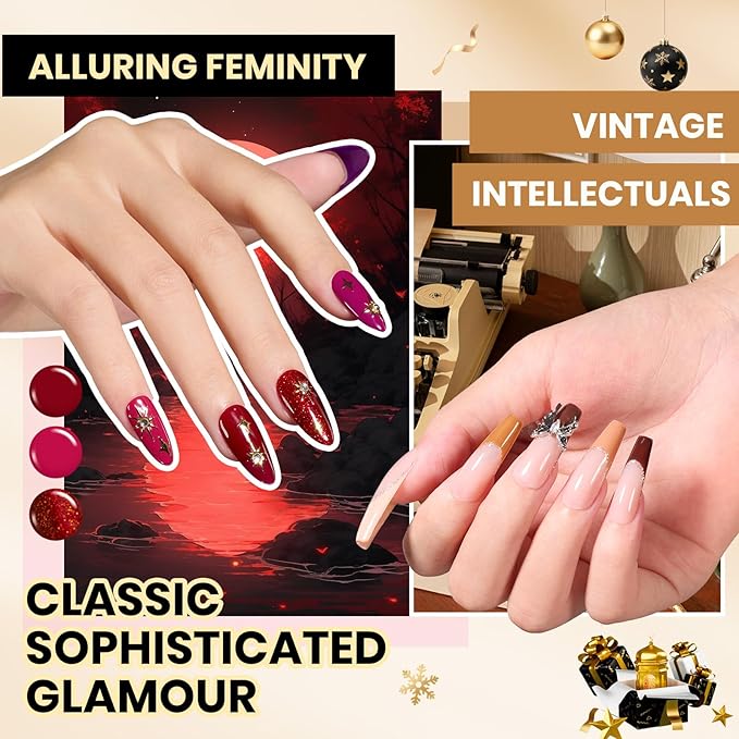 Beetles 110 PCS Gel Nail Polish Set, 100 Colors Infinite Inspiration All Season Red Brown Green Blac with Blooming, Clear Uv Led Blossom for Spreading Effect Marblee