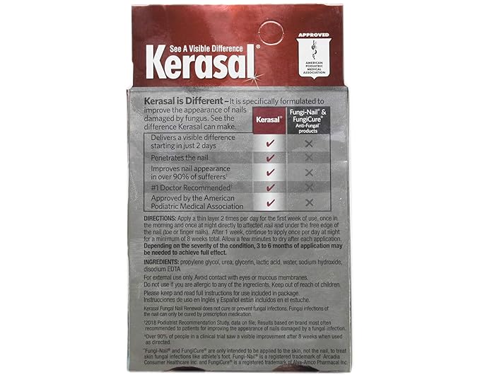 Kerasal Nail Nail Renewal Treatment 10 ML Each (Value Pack Of 3)