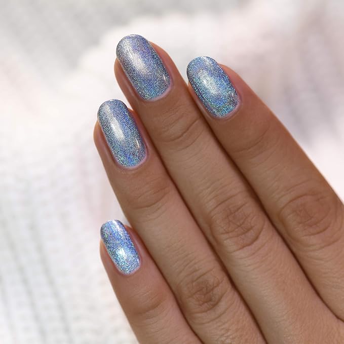 ILNP First Snow - Icy Blue Ultra Holo Polish