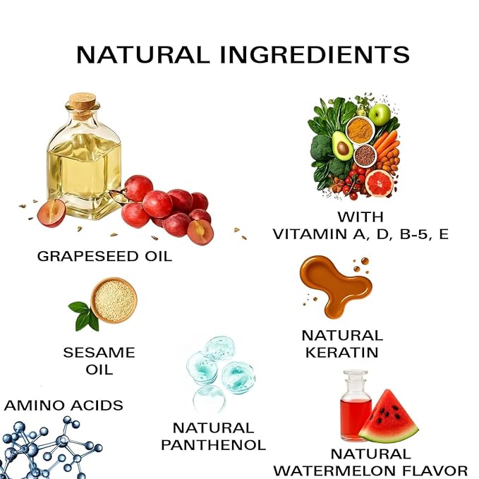 Nail Oil Cuticle Pen - Watermelon - Nail Strengthener & Growth Serum with Vitamin A, D, E, B5, Grapeseed & Natural Oils - Repair for Brittle, Peeling, Thin Nails - Valentine's Gift Idea