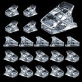 20pcs Nail Tip Clips, Gel Nail Tips & Dual Form Manicure Tools